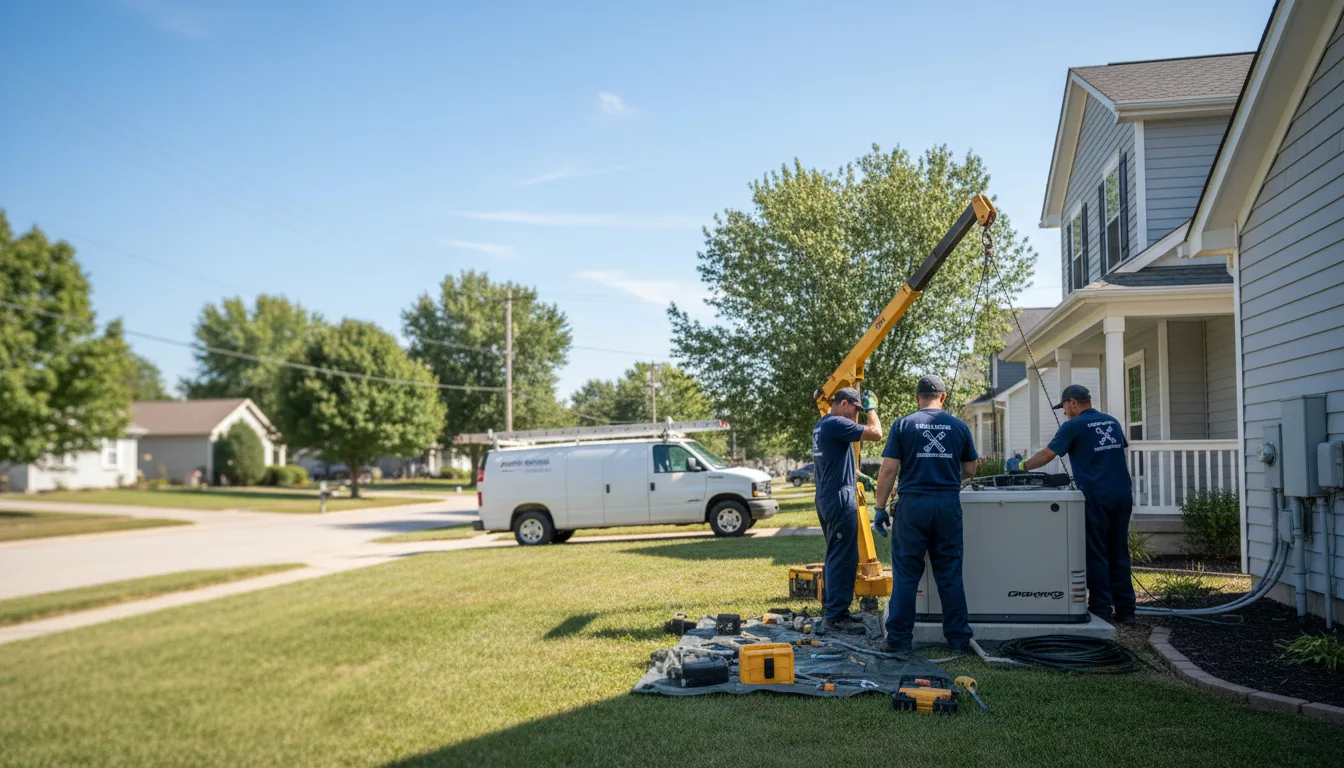 Generator Installation in Holcomb, MS near me